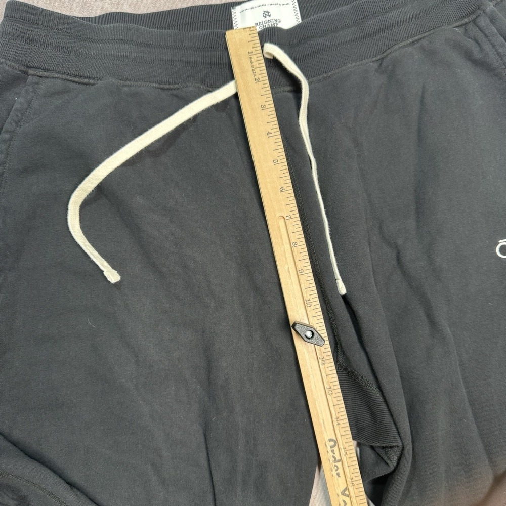 Reigning Champ x Oura Terry Joggers Men's 2XL Black Slim Fit RARE - Picture 5 of 13